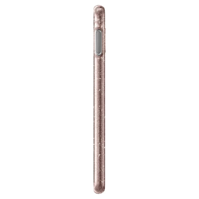 Чехол Spigen для Galaxy S10e Liquid Crystal Glitter Rose Quartz (609CS25835)