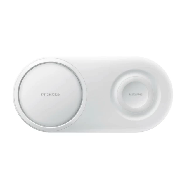 Бездротовий зарядний пристрій Samsung Duo 2-in-1 12W White (EP-P5200TWRGRU)