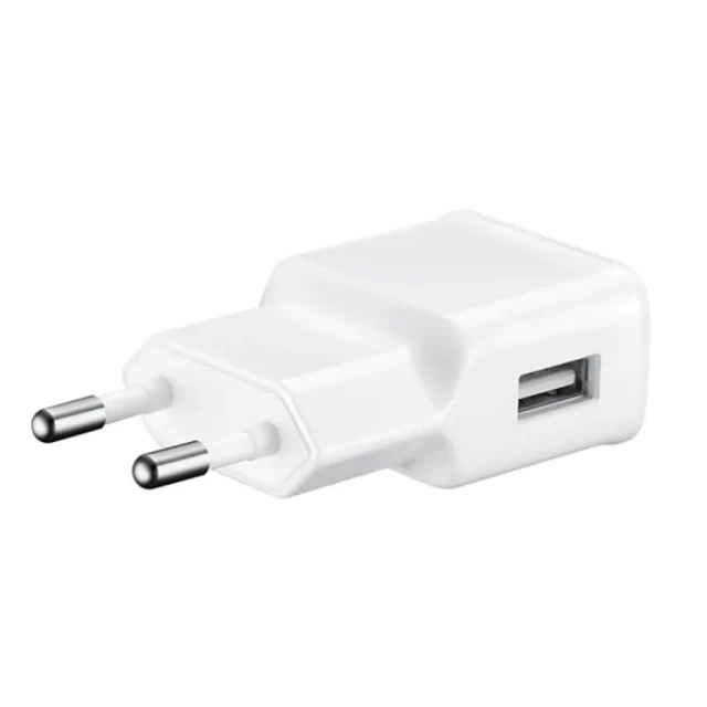 Мережевий зарядний пристрій Samsung 10W USB-A with USB-A to micro USB Cable 1.5m White (EP-TA12EWEUGRU)