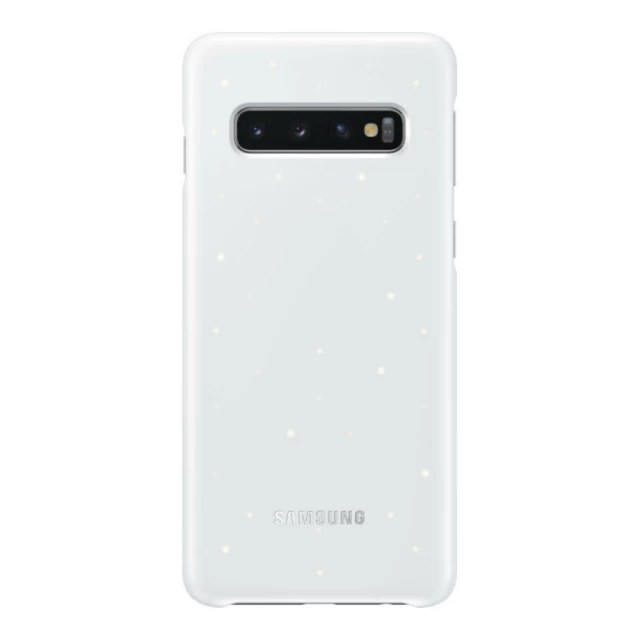 Чехол Samsung LED Cover White для Galaxy S10 (G973) (EF-KG973CWEGRU)
