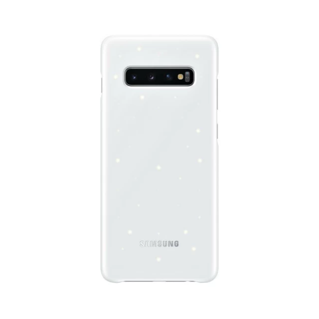 Чехол Samsung LED Cover White для Galaxy S10 Plus (G975) (EF-KG975CWEGRU)