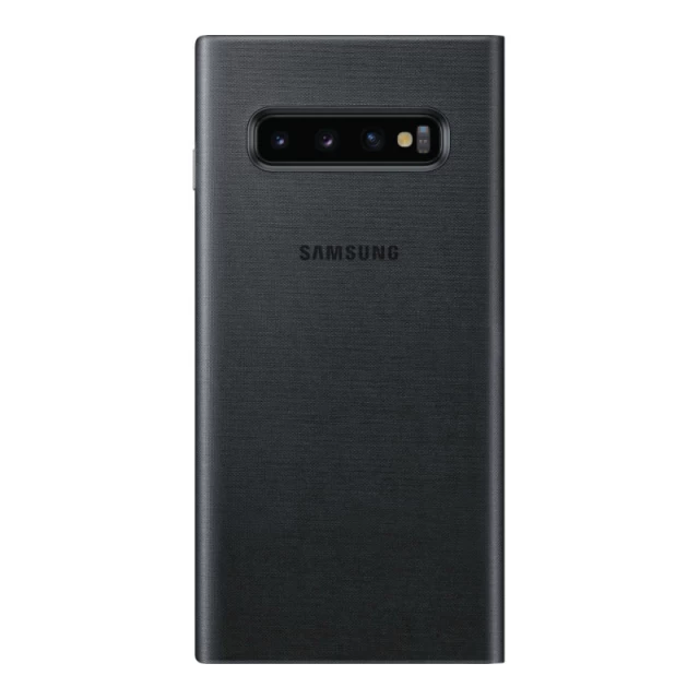 Чохол Samsung LED View Cover Black для Galaxy S10 (G973) (EF-NG973PBEGRU)