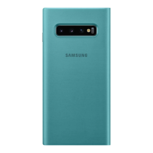 Чехол Samsung LED View Cover Green для Galaxy S10 (G973) (EF-NG973PGEGRU)