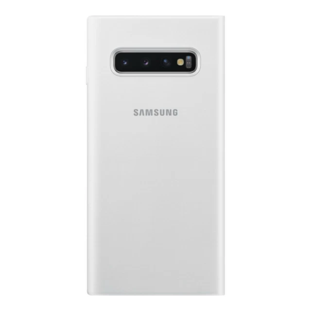 Чохол Samsung LED View Cover White для Galaxy S10 (G973) (EF-NG973PWEGRU)