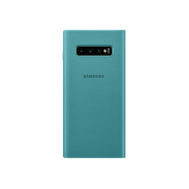Чехол Samsung LED View Cover Green для Galaxy S10 Plus (G975) (EF-NG975PGEGRU)