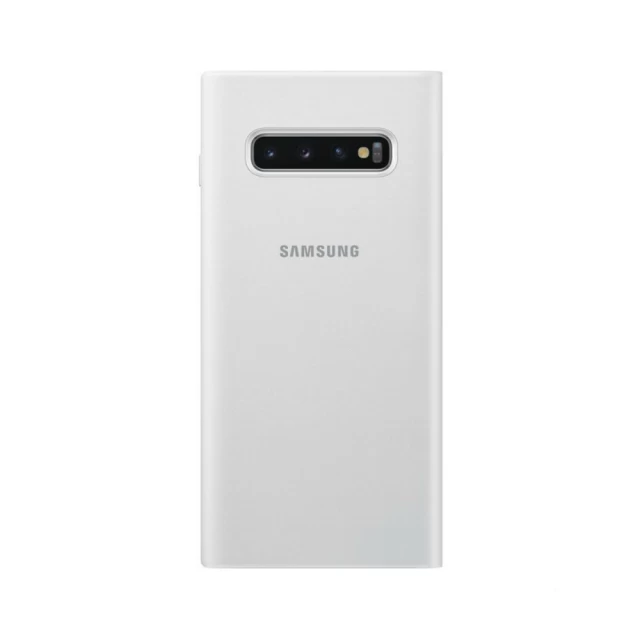 Чохол Samsung LED View Cover White для Galaxy S10 Plus (G975) (EF-NG975PWEGRU)
