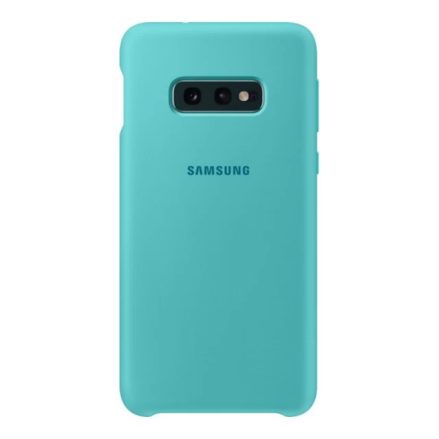 Чохол Samsung Silicone Cover Green для Galaxy S10e (G970) (EF-PG970TGEGRU)