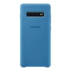 Чохол Samsung Silicone Cover Blue для Galaxy S10 Plus (G975) (EF-PG975TLEGRU)