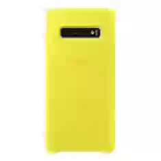 Чохол Samsung Silicone Cover Yellow для Galaxy S10 Plus (G975) (EF-PG975TYEGRU)