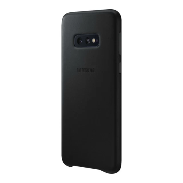 Чехол Samsung Leather Cover Black для Galaxy S10e (G970) (EF-VG970LBEGRU)