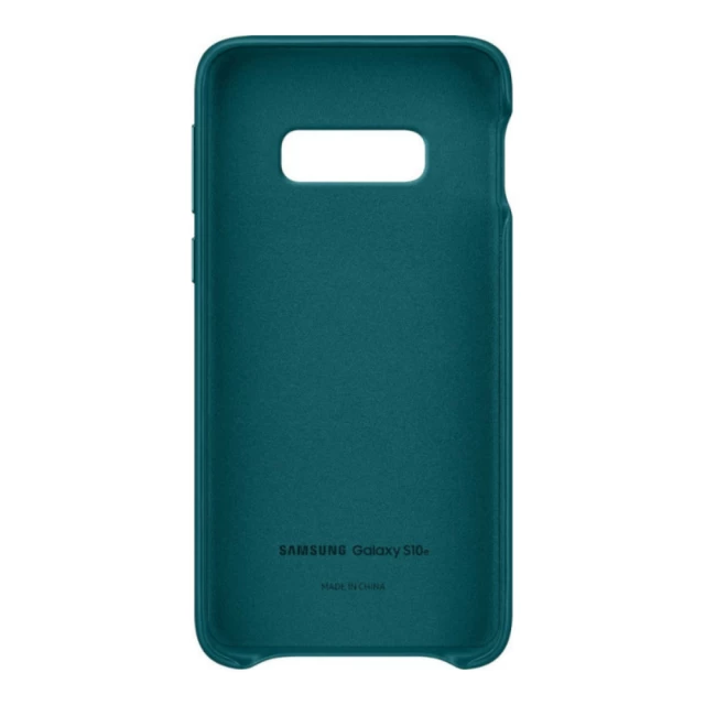 Чехол Samsung Leather Cover Green для Galaxy S10e (G970) (EF-VG970LGEGRU)