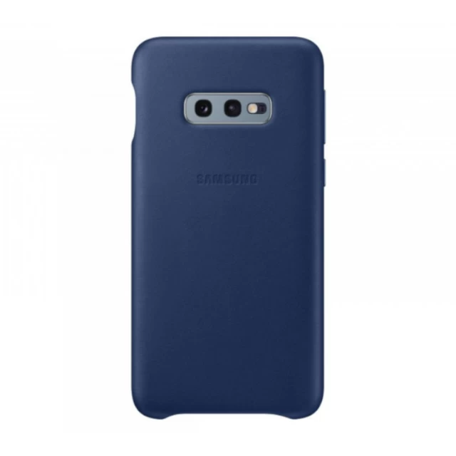 Чехол Samsung Leather Cover Navy для Galaxy S10e (G970) (EF-VG970LNEGRU)