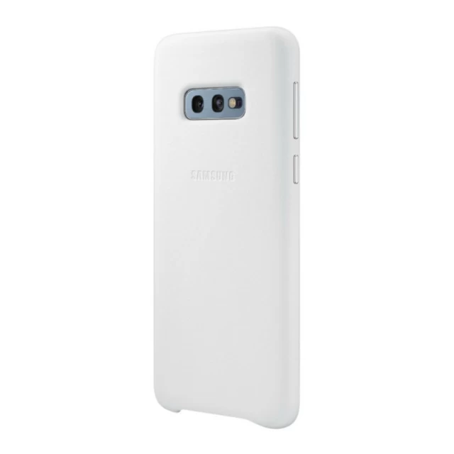 Чохол Samsung Leather Cover White для Galaxy S10e (G970) (EF-VG970LWEGRU)