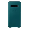 Чехол Samsung Leather Cover Green для Galaxy S10 (G973) (EF-VG973LGEGRU)