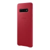 Чехол Samsung Leather Cover Red для Galaxy S10 (G973) (EF-VG973LREGRU)