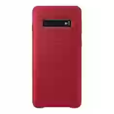 Чохол Samsung Leather Cover Red для Galaxy S10 (G973) (EF-VG973LREGRU)