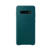 Чехол Samsung Leather Cover Green для Galaxy S10 Plus (G975) (EF-VG975LGEGRU)