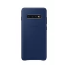 Чехол Samsung Leather Cover Navy для Galaxy S10 Plus (G975) (EF-VG975LNEGRU)