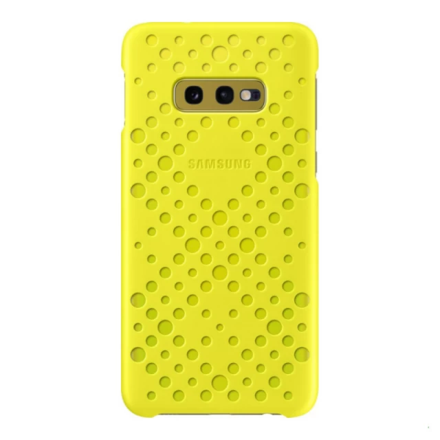Чохол Samsung Pattern Cover White&Yellow для Galaxy S10e (G970) (EF-XG970CWEGRU)