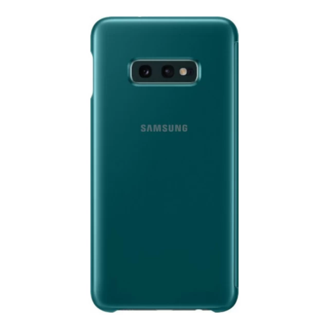 Чехол Samsung Clear View Cover Green для Galaxy S10e (G970) (EF-ZG970CGEGRU)