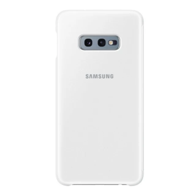 Чохол Samsung Clear View Cover White для Galaxy S10e (G970) (EF-ZG970CWEGRU)