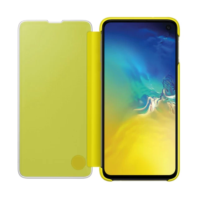 Чохол Samsung Clear View Cover Yellow для Galaxy S10e (G970) (EF-ZG970CYEGRU)