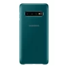 Чехол Samsung Clear View Cover Green для Galaxy S10 (G973) (EF-ZG973CGEGRU)