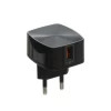Мережевий зарядний пристрій Remax QC USB-A Black (RP-U114-BLACK)