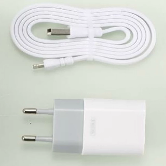 Сетевое зарядное устройство Remax Traveller USB-A with USB-A to Lightning Cable 0.8m White (RP-U14LIGHTNING-WHITE)