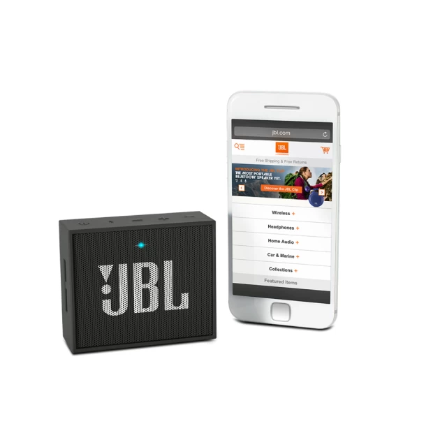 Акустична система JBL GO Black (JBLGOBLK)