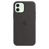 Чохол Silicone Case для iPhone 12 | 12 Pro Black without MagSafe OEM