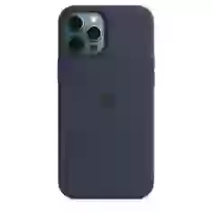 Чохол Silicone Case для iPhone 12 Pro Max Deep Navy without MagSafe OEM