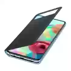 Чохол Samsung S View Wallet Cover для Galaxy A71 (A715F) Black (EF-EA715PBEGRU)