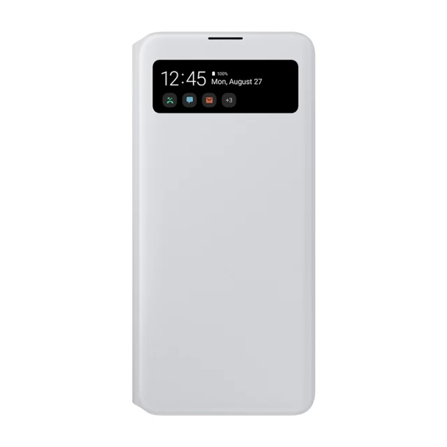 Чохол Samsung S View Wallet Cover для Galaxy A71 (A715F) White (EF-EA715PWEGRU)