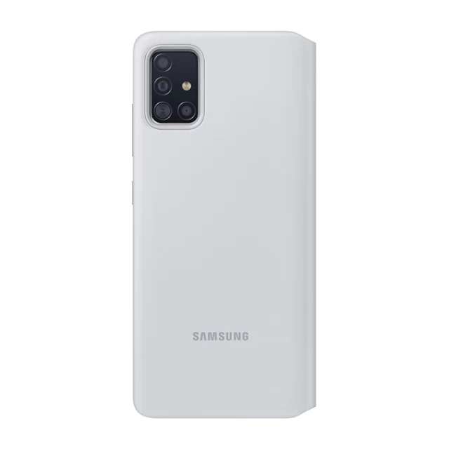 Чохол Samsung S View Wallet Cover для Galaxy A71 (A715F) White (EF-EA715PWEGRU)