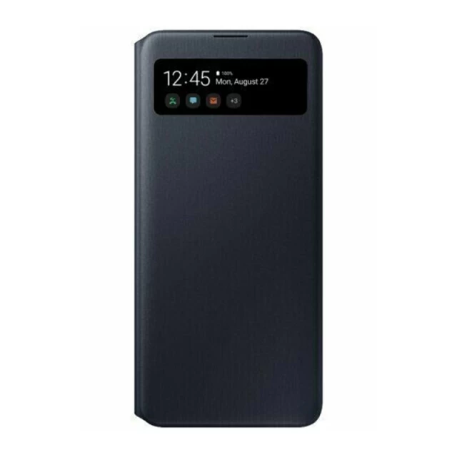 Чохол Samsung S View Wallet Cover для Galaxy S10 Lite (G770) Black (EF-EG770PBEGRU)