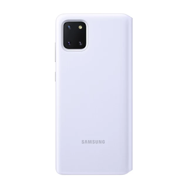 Чохол Samsung S View Wallet Cover для Note 10 Lite (N770) White (EF-EN770PWEGRU)