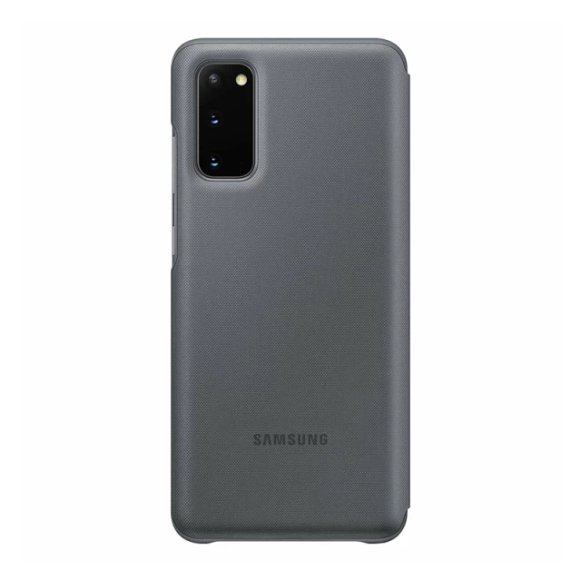 Чохол Samsung LED View Cover для Galaxy S20 (G980) Grey (EF-NG980PJEGRU)