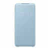 Чехол Samsung LED View Cover для Galaxy S20 (G980) Sky Blue (EF-NG980PLEGRU)