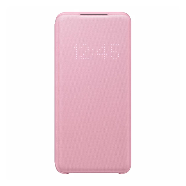 Чехол Samsung LED View Cover для Galaxy S20 (G980) Pink (EF-NG980PPEGRU)