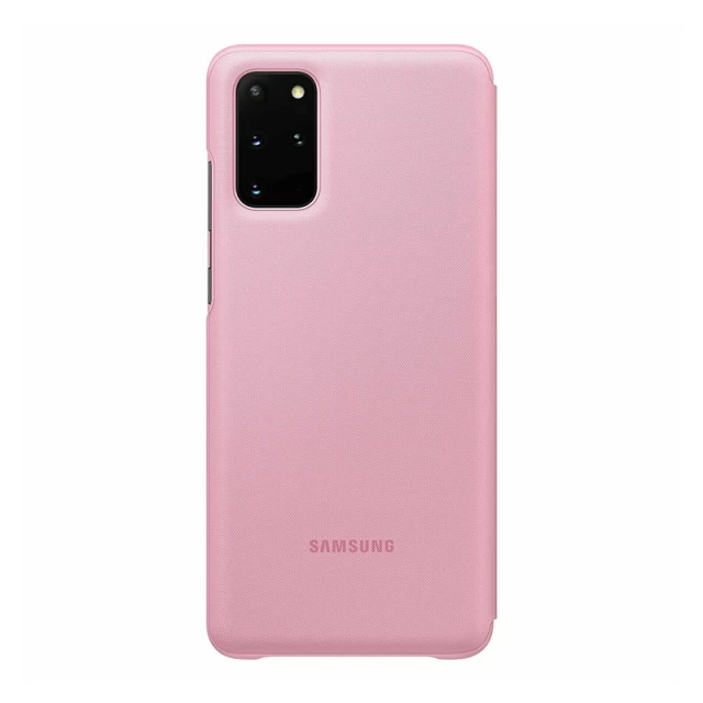 Чохол Samsung LED View Cover для Galaxy S20 Plus (G985) Pink (EF-NG985PPEGRU)