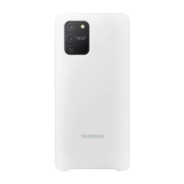 Чехол Samsung Silicone Cover для Galaxy S10 Lite (G770) White (EF-PG770TWEGRU)