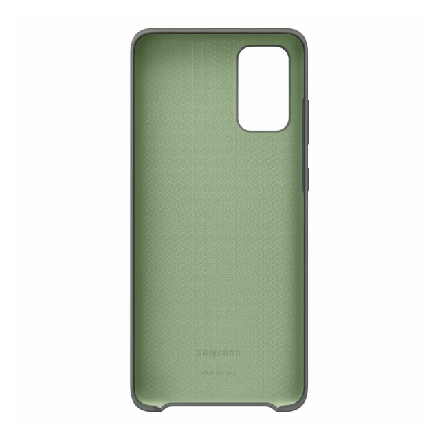 Чохол Samsung Silicone Cover для Galaxy S20 Plus (G985) Grey (EF-PG985TJEGRU)