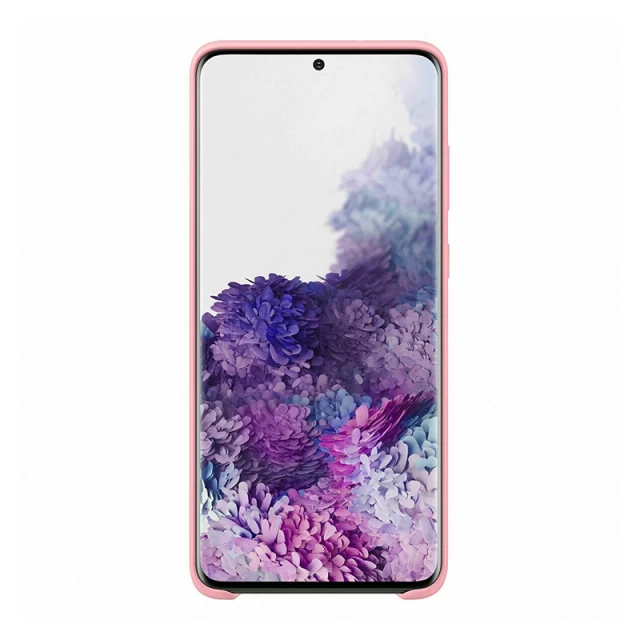Чохол Samsung Silicone Cover для Galaxy S20 Plus (G985) Pink (EF-PG985TPEGRU)