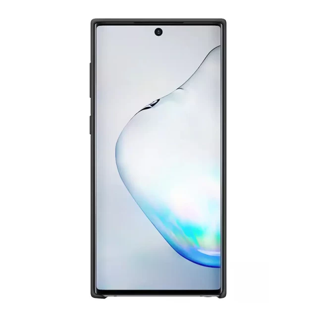 Чохол Samsung Silicone Cover для Galaxy Note 10 (N970) Black (EF-PN970TBEGRU)