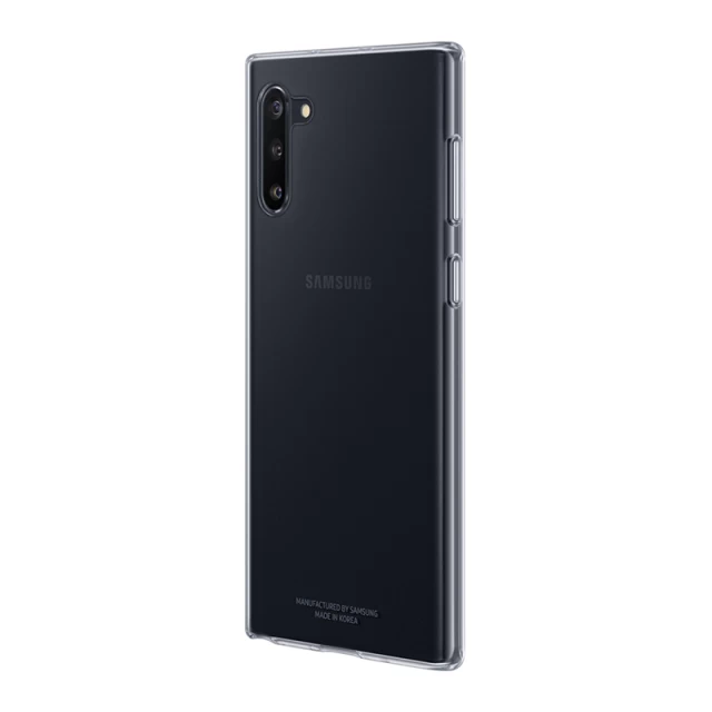 Чохол Samsung Clear Cover для Galaxy Note 10 (N970) Transparent (EF-QN970TTEGRU)