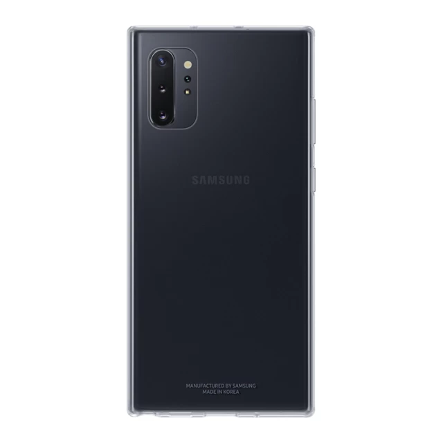Чохол Samsung Clear Cover для Galaxy Note 10 Plus (N975) Transparent (EF-QN975TTEGRU)