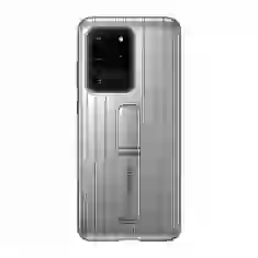 Чохол Samsung Protective Standing Cover для Galaxy S20 Ultra (G988) Silver (EF-RG988CSEGRU)