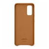 Чехол Samsung Leather Cover для Galaxy S20 (G980) Brown (EF-VG980LAEGRU)