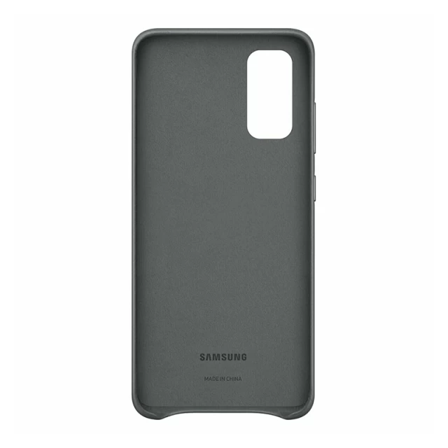 Чохол Samsung Leather Cover для Galaxy S20 (G980) Grey (EF-VG980LJEGRU)